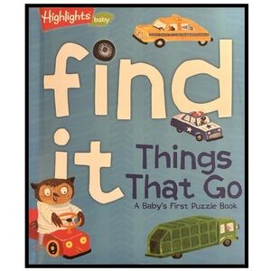 BUNDLE & SAVE🎉 Highlights Baby Find It Things That Go Baby’s First Puzzle